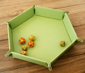 LPG Hex Dice Tray 8" Green