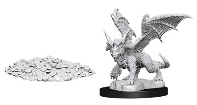 D&D Figure: Blue Dragon Wyrmling