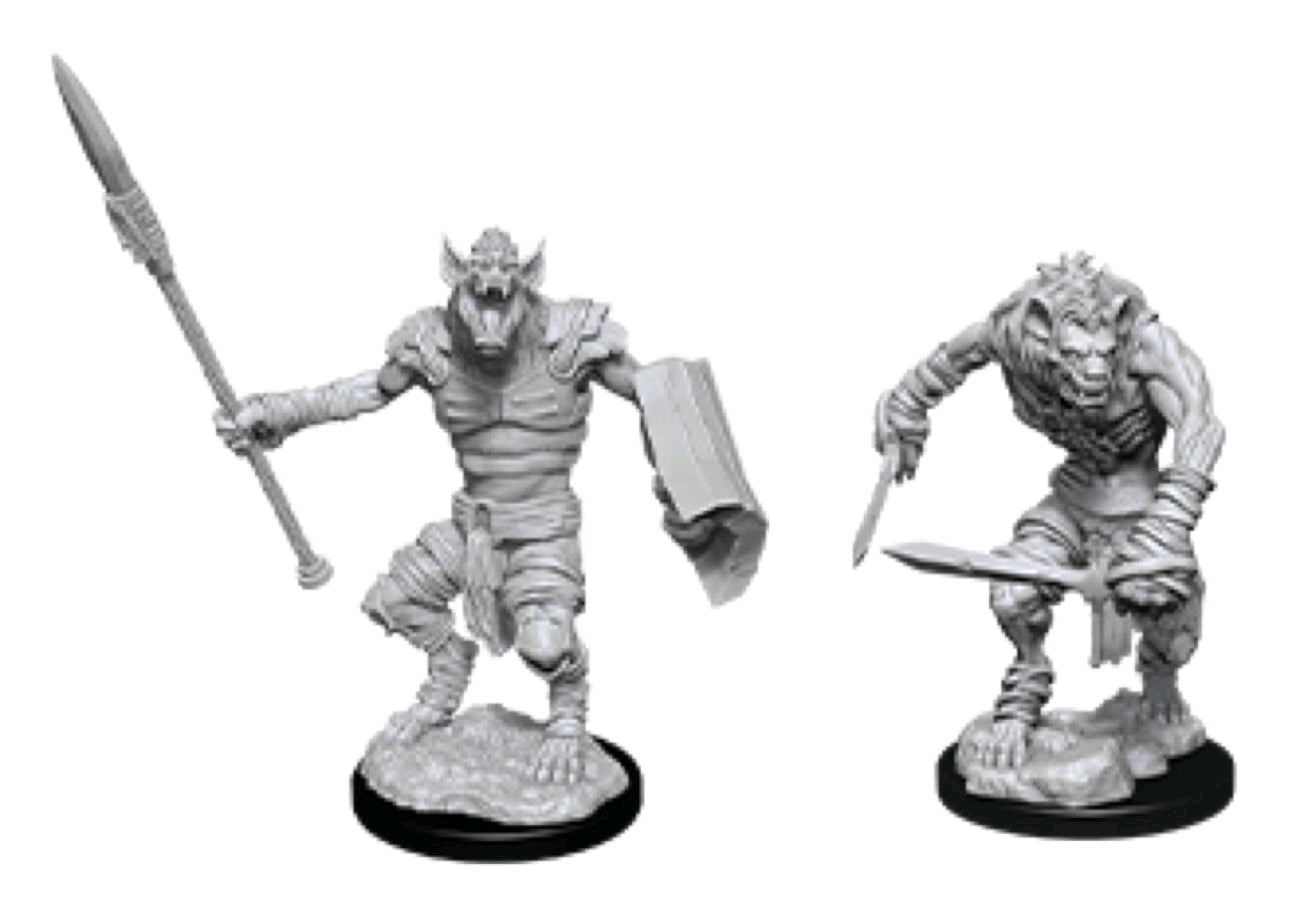 D&D Figure: Gnoll & Gnoll Flesh Gnawer