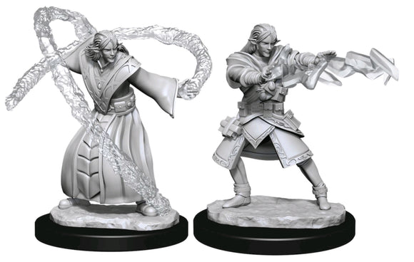 D&D Figure: Elf Wizard Male