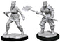 D&D Figure: Orc Barbarian Female