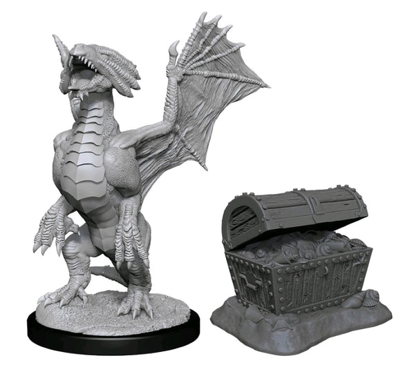 D&D Figure: Bronze Dragon Wyrmling Treas