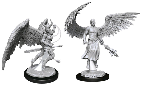 D&D Figure: Deva & Erinyes