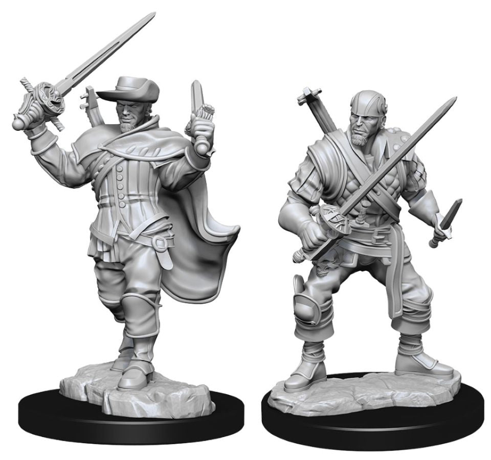 D&D Figure: Human Bard Male