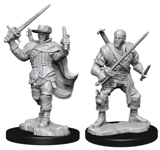 D&D Figure: Human Bard Male