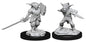 D&D Figure: Goblin Rogue M & Bard F