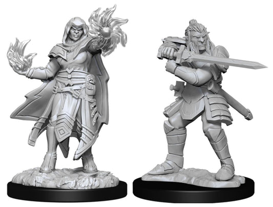 D&D Figure: Hobgoblin Fighter M Wizard F
