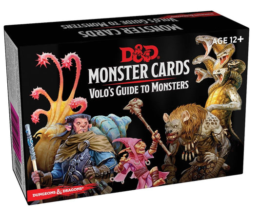 D&D Spellbook Cards: Volo's Guide to Mon