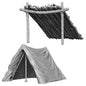 D&D Figure: Tent and Lean To
