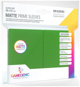 Gamegenic: Matte Prime Green Sleeves