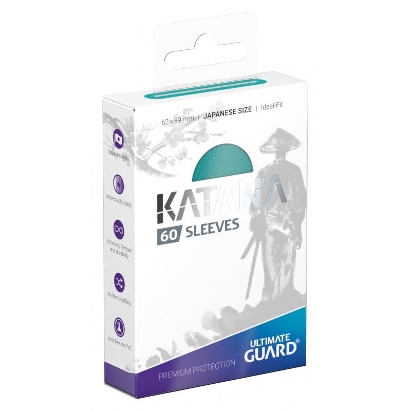 UG: Katana Jap Size Sleeves Turquoise