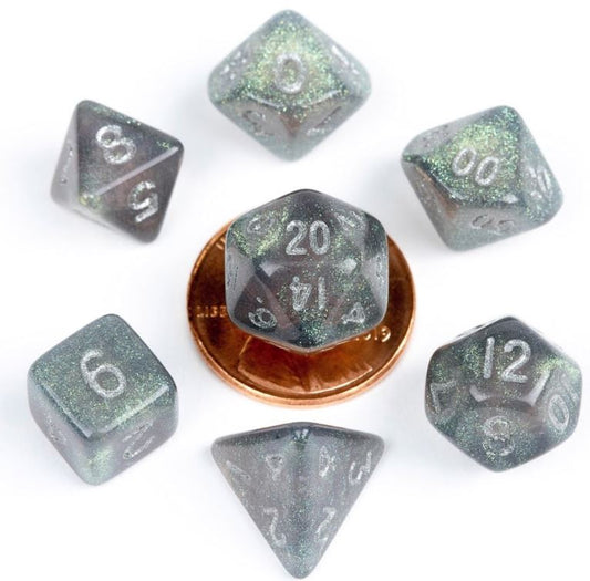 MDG Dice: 10mm Stardust Gray