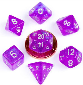 MDG Dice: 10mm Stardust Purple