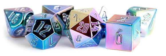 MDG Dice: 16mm Rainbow Aegis Uninked