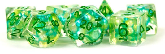 MDG Dice: 16mm Pearl Sea Foam