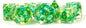 MDG Dice: 16mm Pearl Sea Foam
