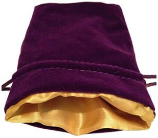 MDG Dice: Velvet Bag GSL - Purple