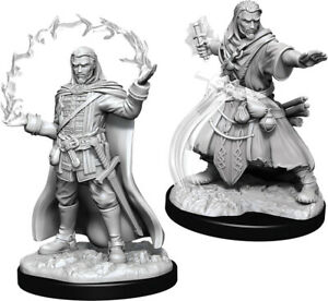 D&D Figure: Male Human Wizard