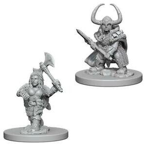 D&D Figure: Dwarf Female Barbarian
