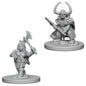 D&D Figure: Dwarf Female Barbarian