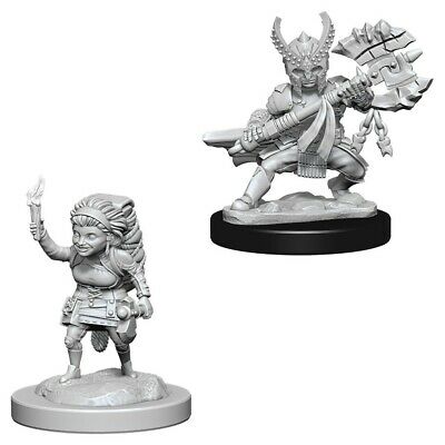 D&D Figure: Halfling Female Fighter
