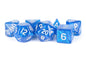 MDG Dice: Stardust Blue 7 Set