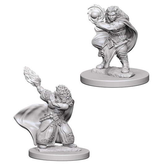 D&D Figure: Dwarf Female Wizard