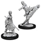 D&D Figure: Male Half-Elf Monk