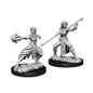 D&D Figure: Female Half-Elf Monk
