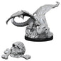 D&D Figure: Black Dragon Wyrmling