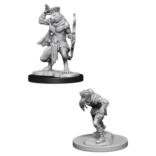 D&D Figure: Wererat & Weretiger