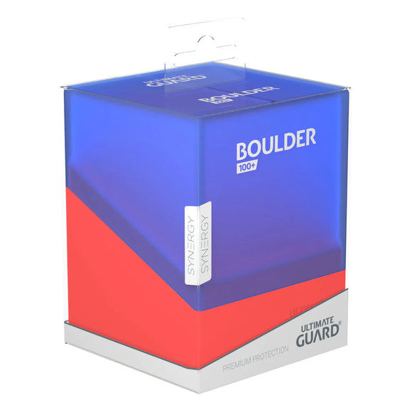UG: Boulder 100+ Deck Box Blue/Red
