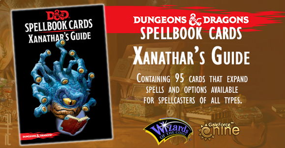 D&D Spellbook Cards: Xanathars Deck